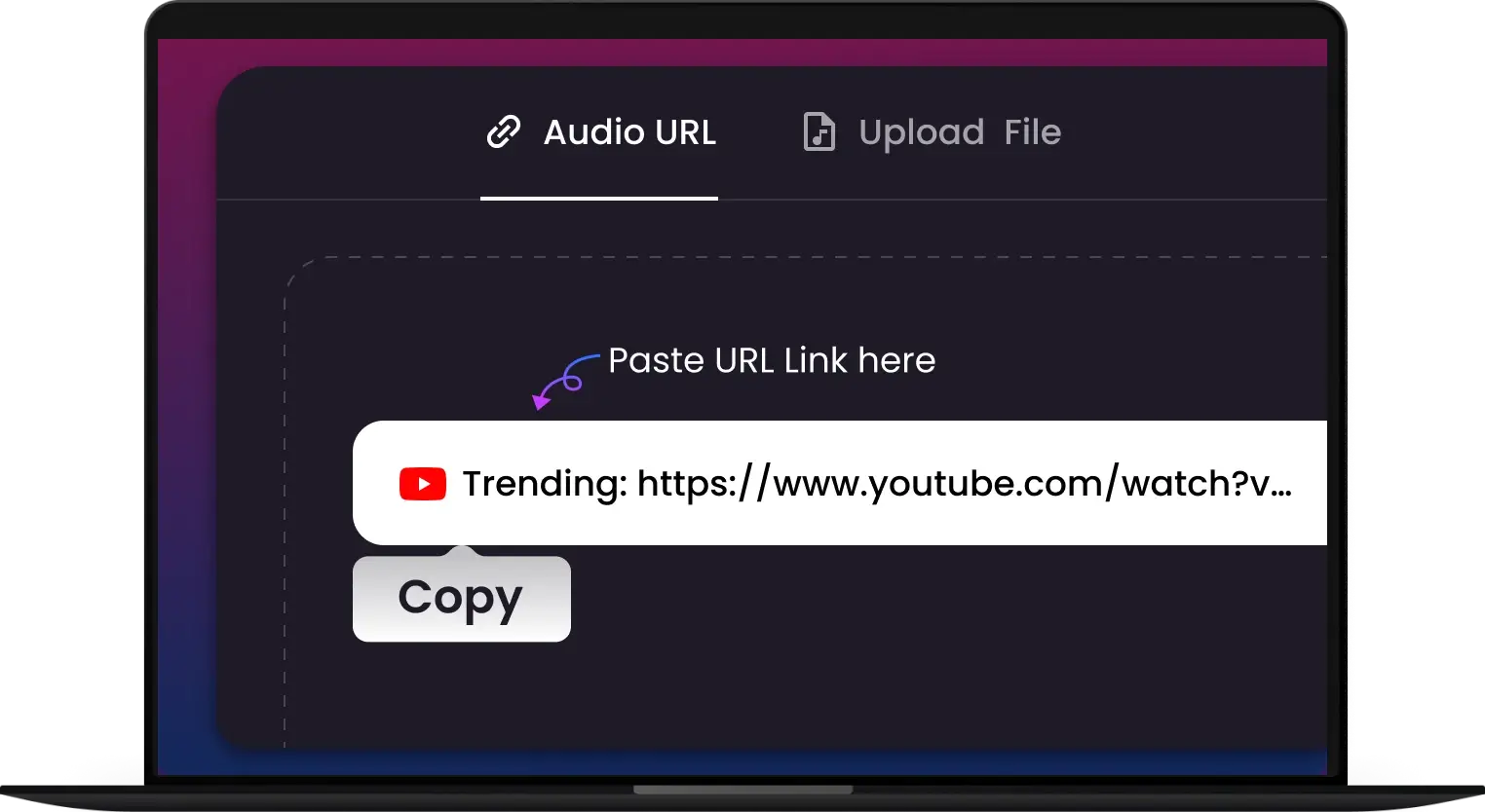 Upload or Paste URL
